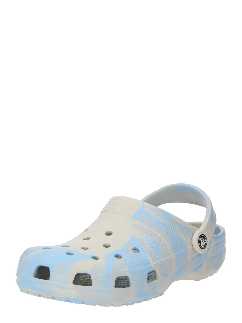 

Сабо Crocs Classic Marbled, светло-синий