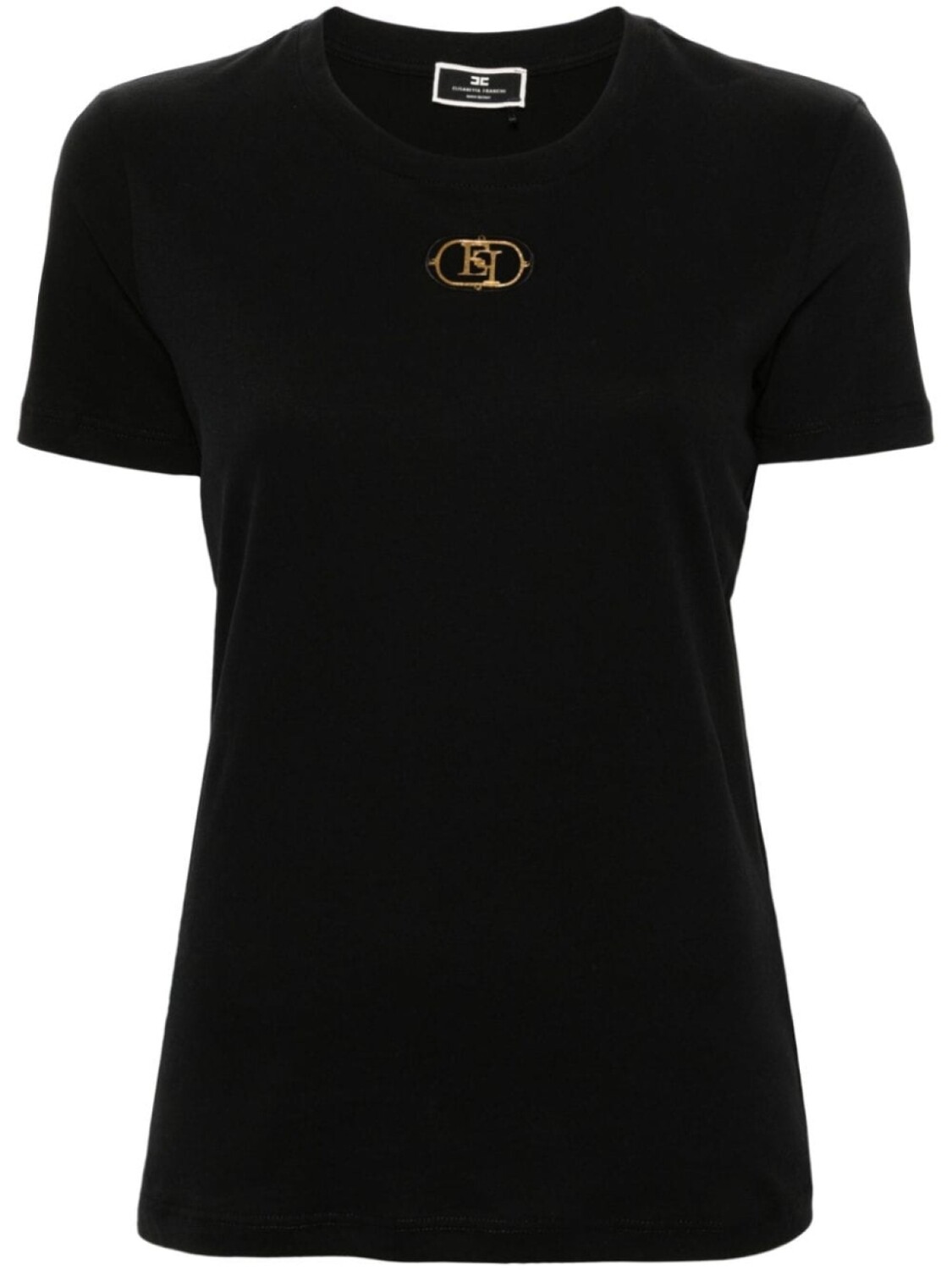 

Elisabetta Franchi футболка с логотипом, черный
