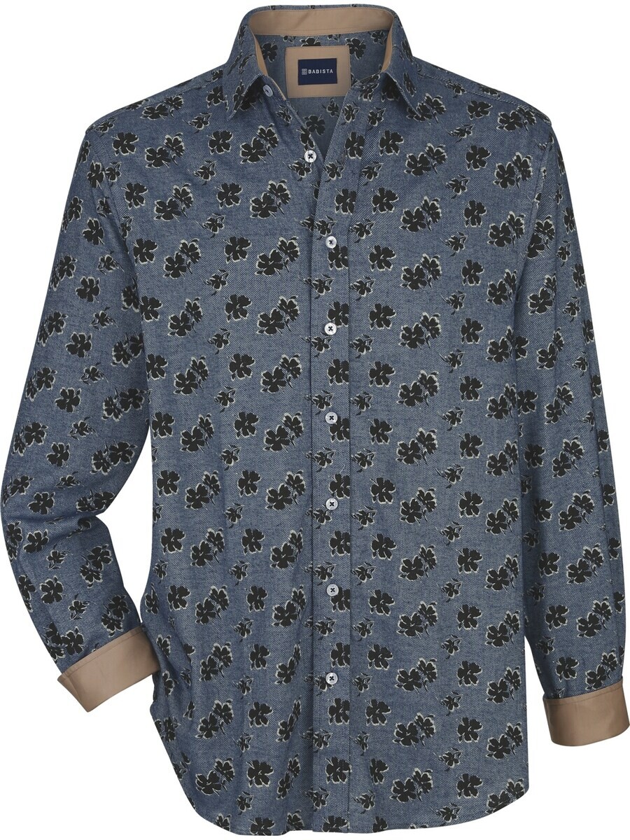 

Рубашка BABISTA Regular fit Button Up Milantara, синий
