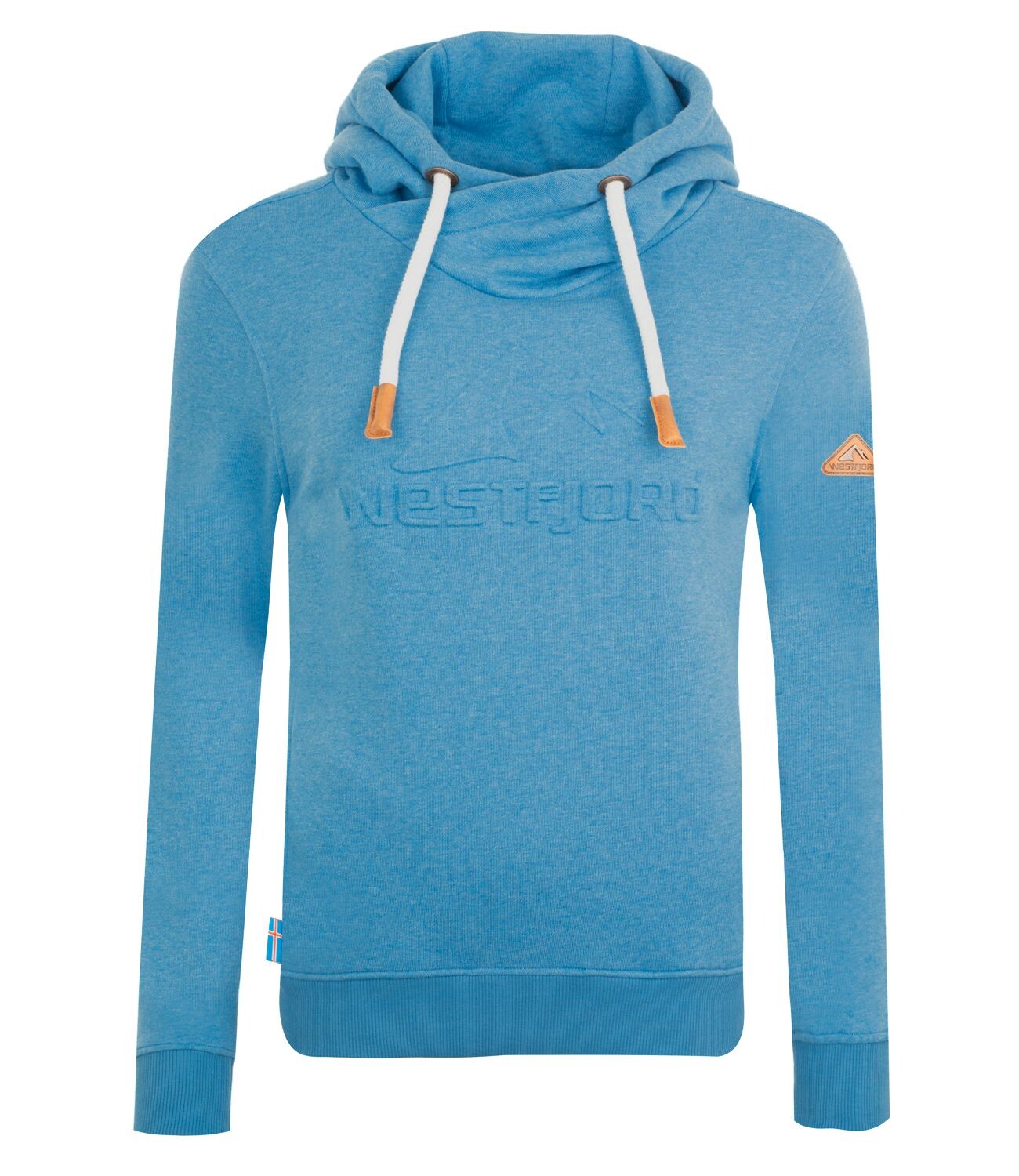 

Толстовка Westfjord Kapuzenpulli Hoodie Askja, цвет Mittelblau