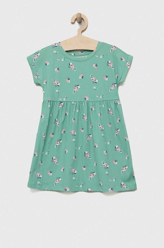 

Платье из хлопка для маленькой девочки Gap, зеленый