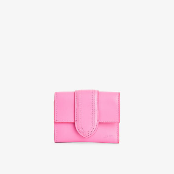 

Кожаный кошелек le compact bambino Jacquemus, розовый