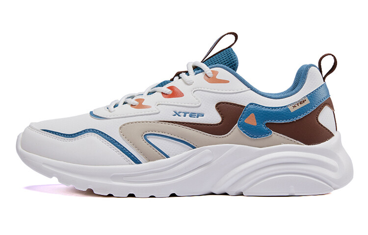 

Кроссовки XTEP Lifestyle Shoes Men Low-top Sail White/clay/peacock Blue, голубой, Синий, Кроссовки XTEP Lifestyle Shoes Men Low-top Sail White/clay/peacock Blue, голубой