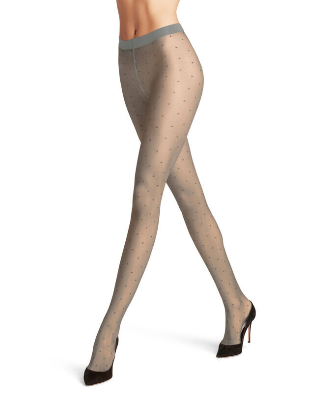

Колготки в горошек Falke, серый