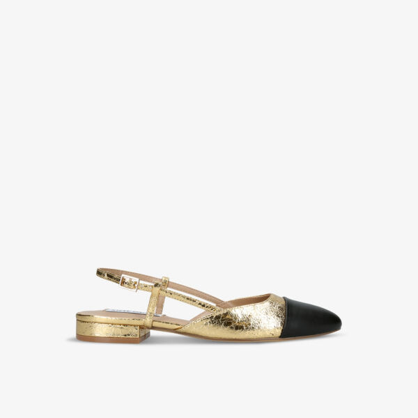 

Кожаные туфли belinda на низком каблуке с пяткой назад Steve Madden, желтый