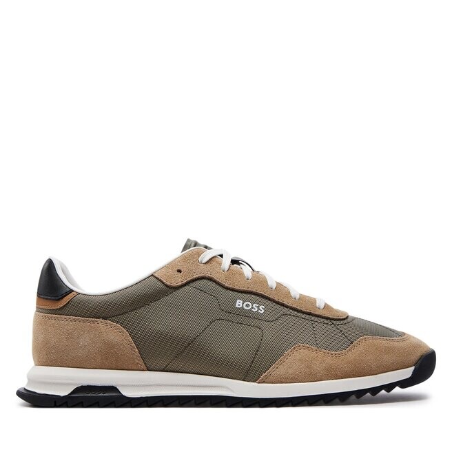 

Кроссовки Boss Zayn Lowp Sdtx 50517276 Green 342, коричневый