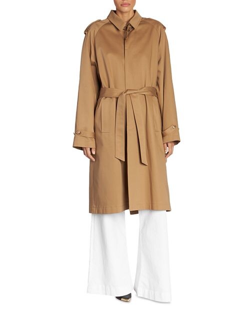 

Пальто с рюшами Drill Pesante Versace Jeans Couture, цвет Brown