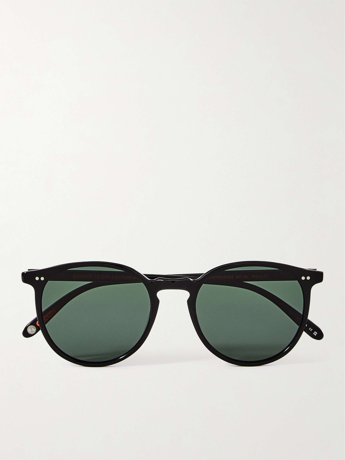 

Солнцезащитные очки Morningside в круглой оправе из ацетата Garrett Leight California Optical, черный