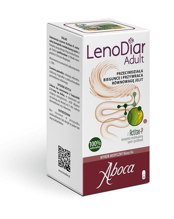 Aboca Lenodiar Adult 10 g лекарство от диареи, 20 шт.