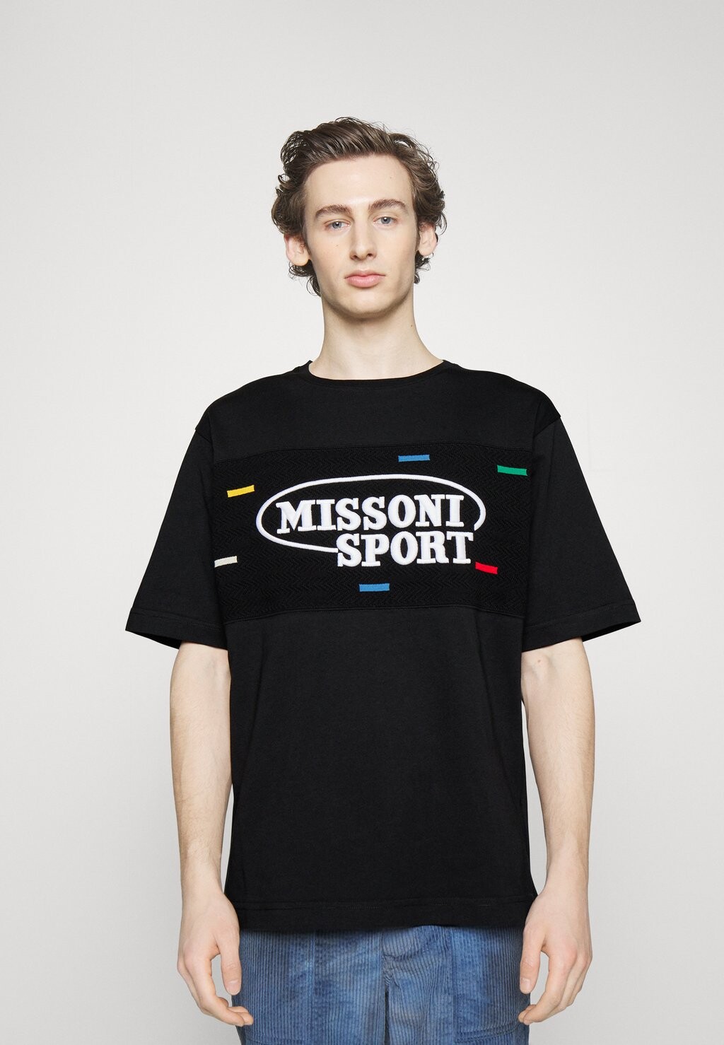 

Футболка с принтом Missoni Sport, черный