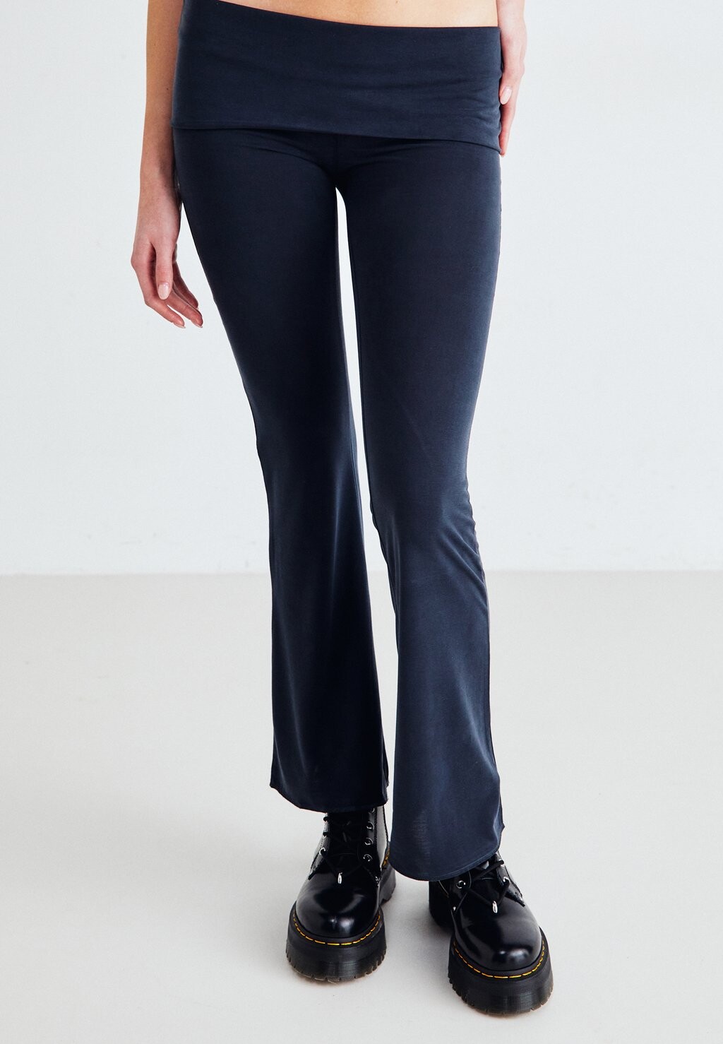 

Брюки Fold Over Waistband Trousers Jaded London, цвет grey