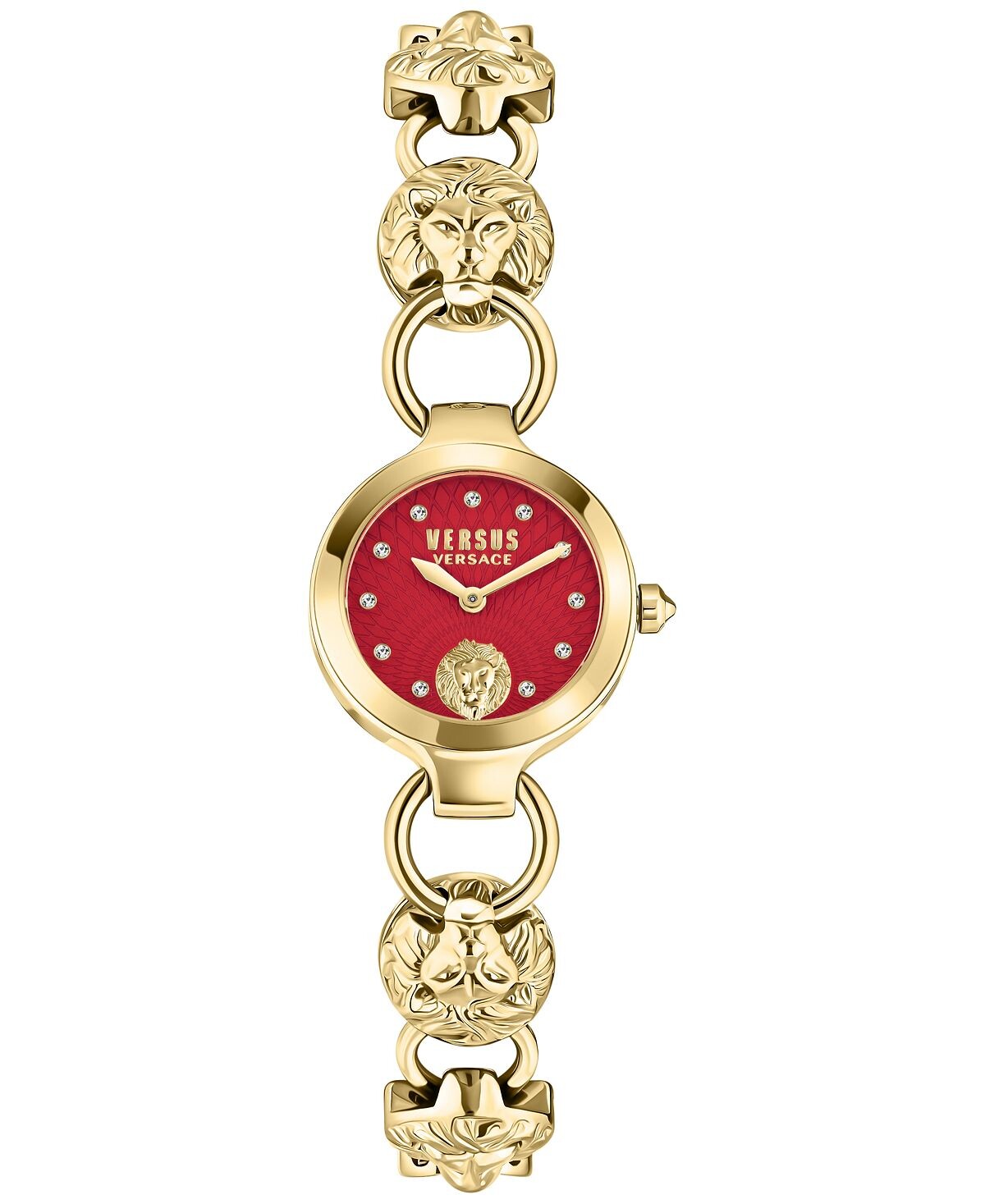 

Женские часы с браслетом из нержавеющей стали Broadwood Lion Link, 26 мм Versus Versace