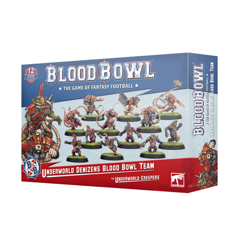 Фигурки Blood Bowl: Underworld Denizens Team Games Workshop warhammer blood bowl black orc team