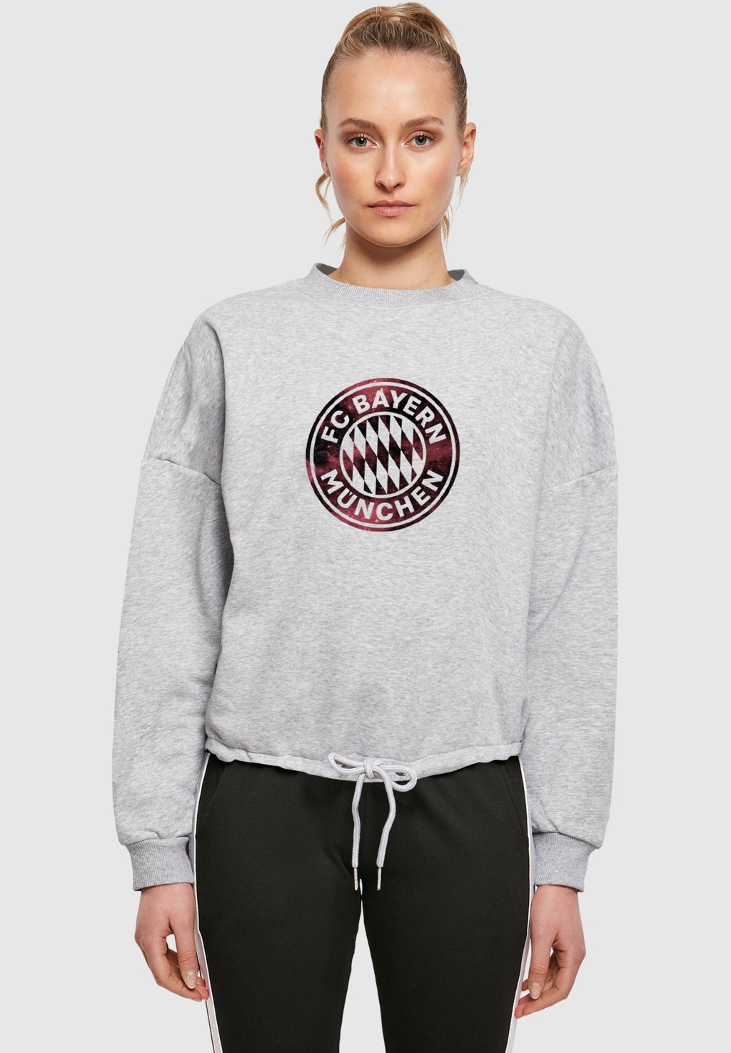 

Толстовка GALAXY LOGO CREWNECK FC Bayern München, цвет heather grey