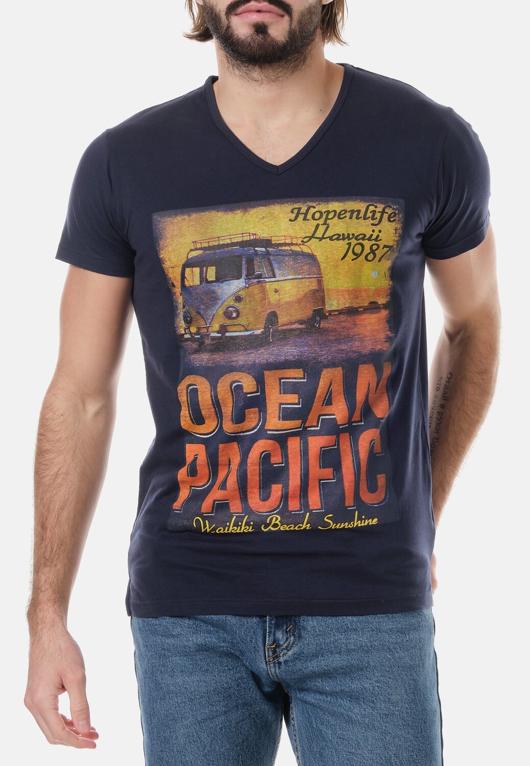 

Футболка HopenLife OCEAN, цвет Navy blau