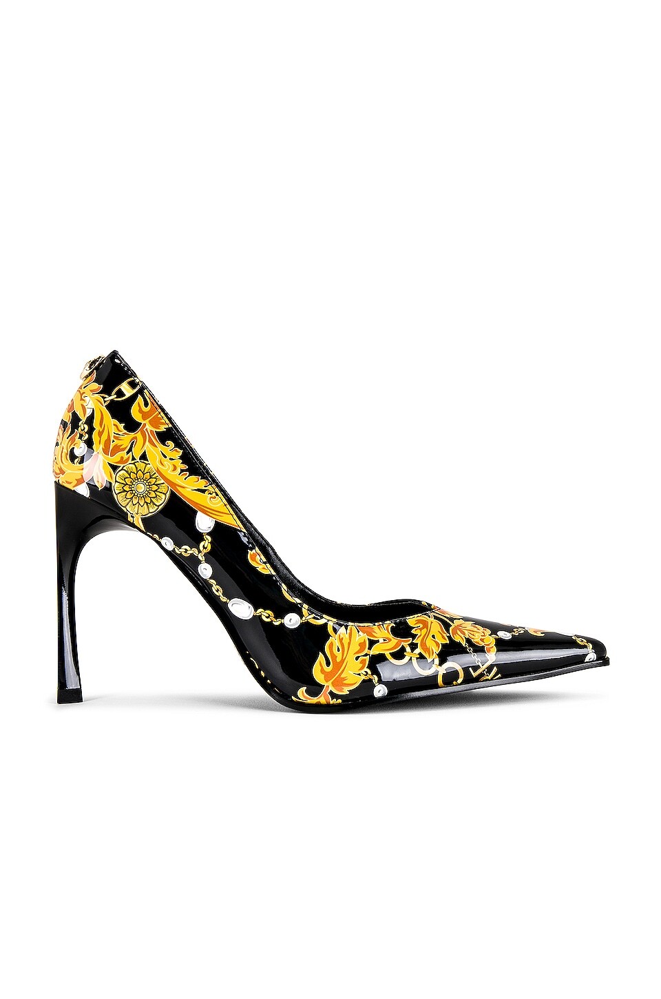 

Туфли Versace Jeans Couture Sadie Flair, цвет Black & Gold
