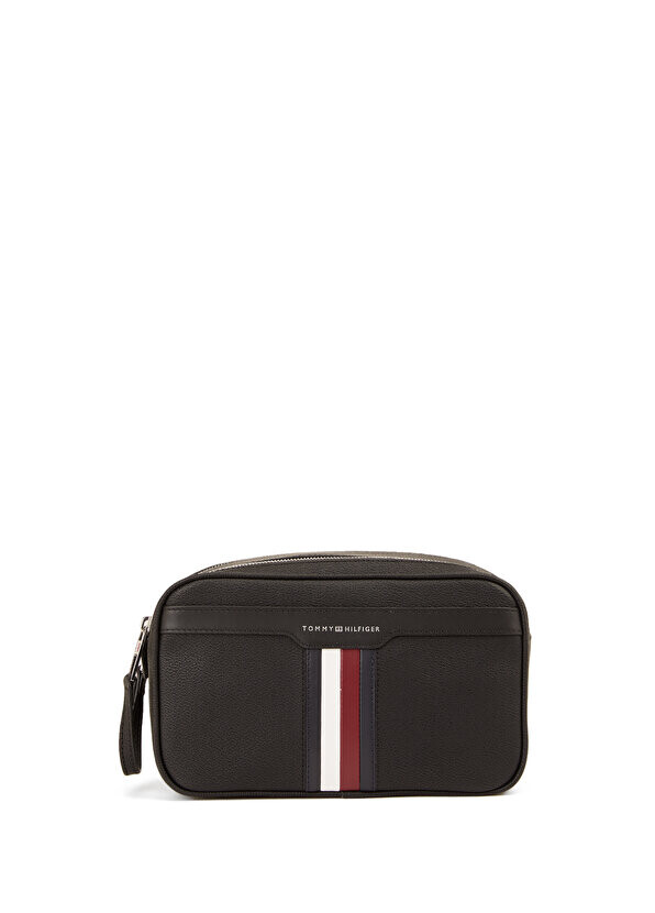 

Черная мужская сумка с логотипом Tommy Hilfiger