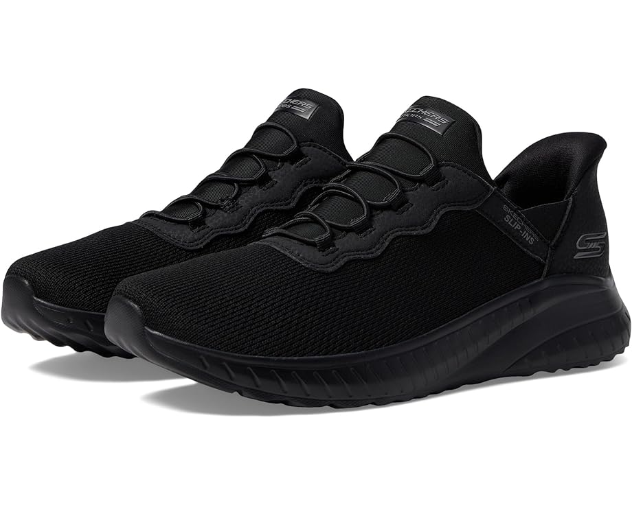 Кроссовки BOBS from SKECHERS Bobs Squad Chaos - Daily Inspiration Hands Free Slip-Ins, цвет Black/Black слипоны женские skechers slip ins bobs squad chaos daily inspiration серо коричневый