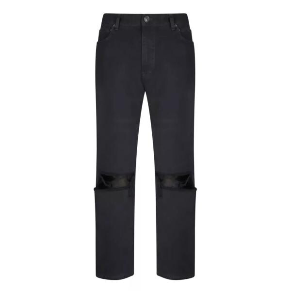 

Джинсы ripped jeans Balenciaga, черный