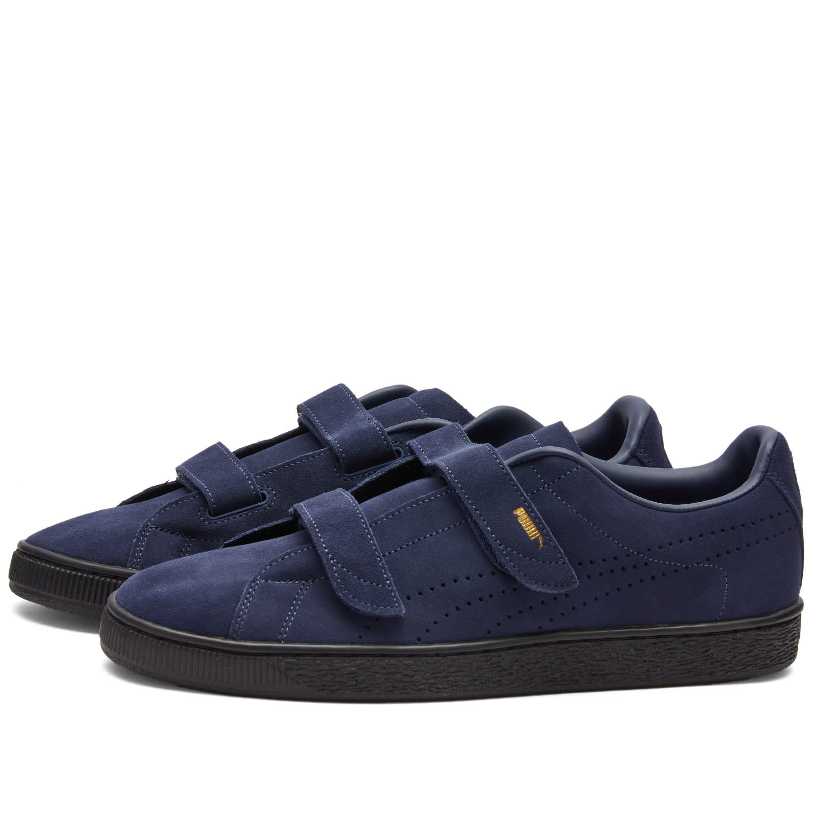 

Кроссовки Puma X Noah Suede Classic Velcro, цвет Puma Navy & Puma Black, Серый