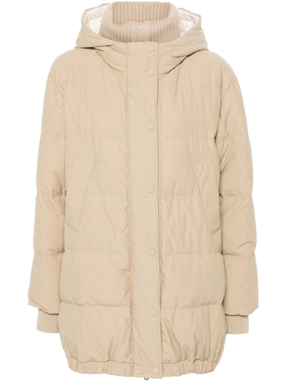 

Brunello Cucinelli куртка с капюшоном, нейтральный цвет