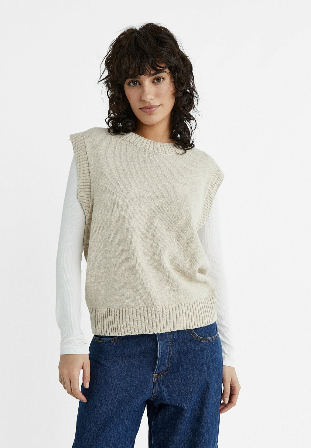 

Топ Stradivarius, цвет stone