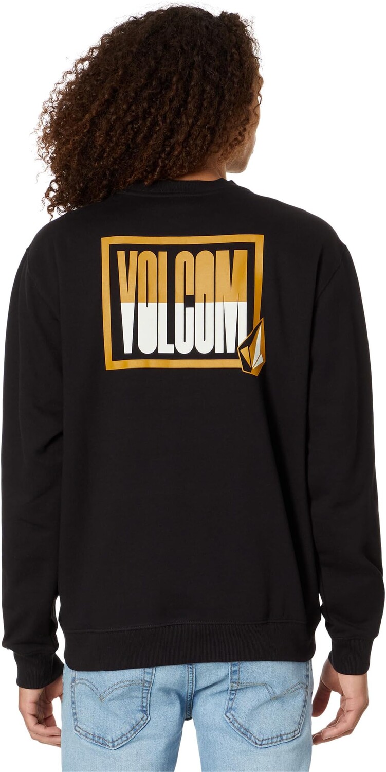 

Толстовка Volcom Watanite Crew Sweatshirt, черный