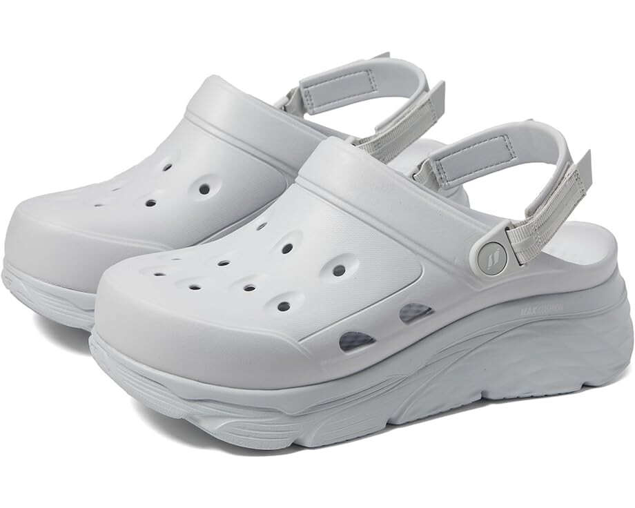 

Сабо SKECHERS Foamies Max Cushionin with Removable Strap, серый