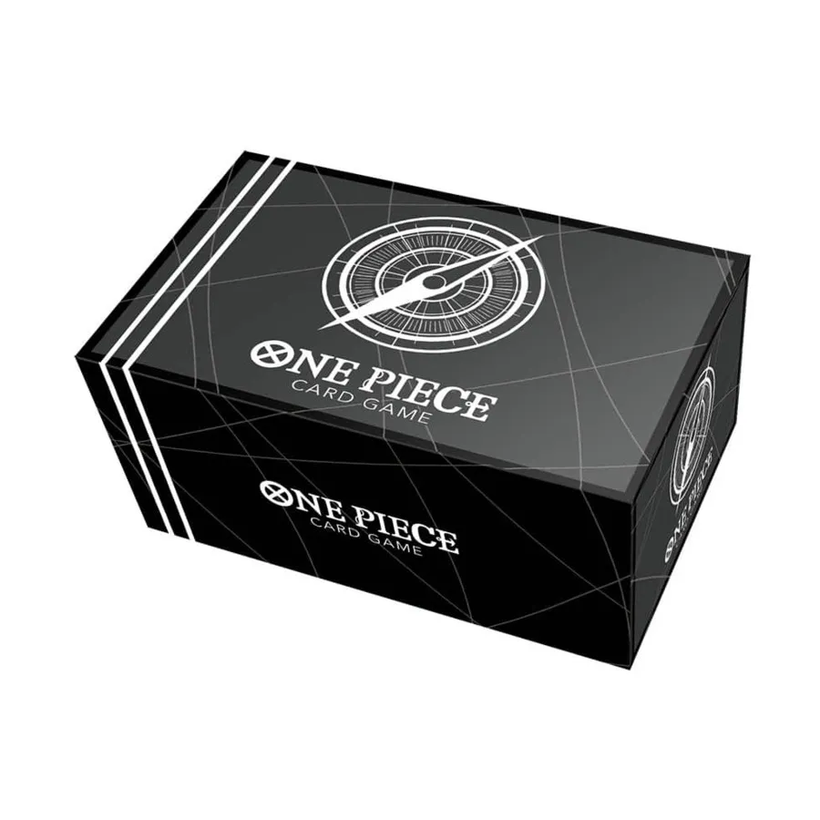 

Цельный ящик для хранения TCG — стандартный черный, One Piece TCG Card Sleeves & Accessories