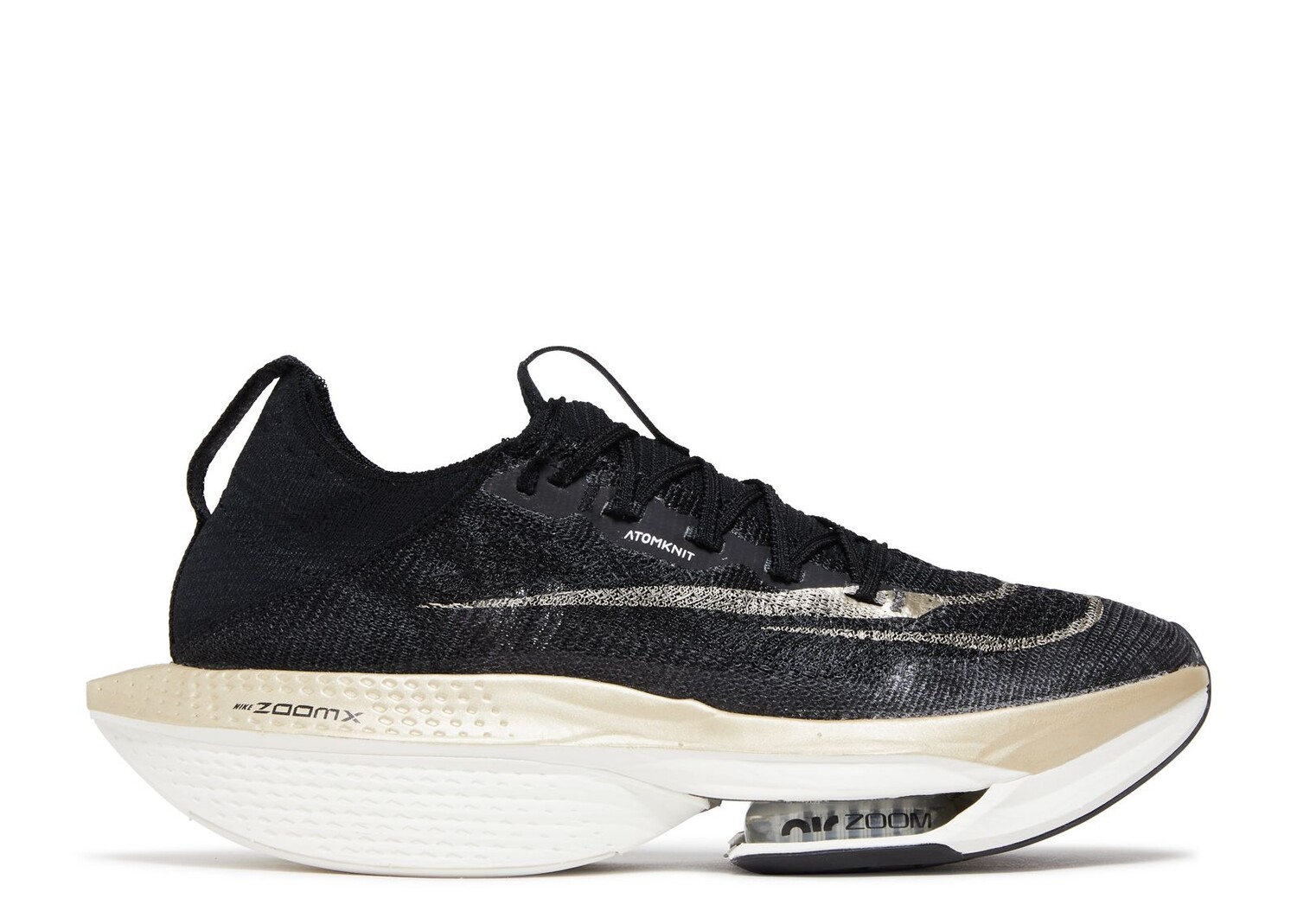 

Кроссовки Nike Air Zoom Alphafly Next% 2 'Black Gold', черный
