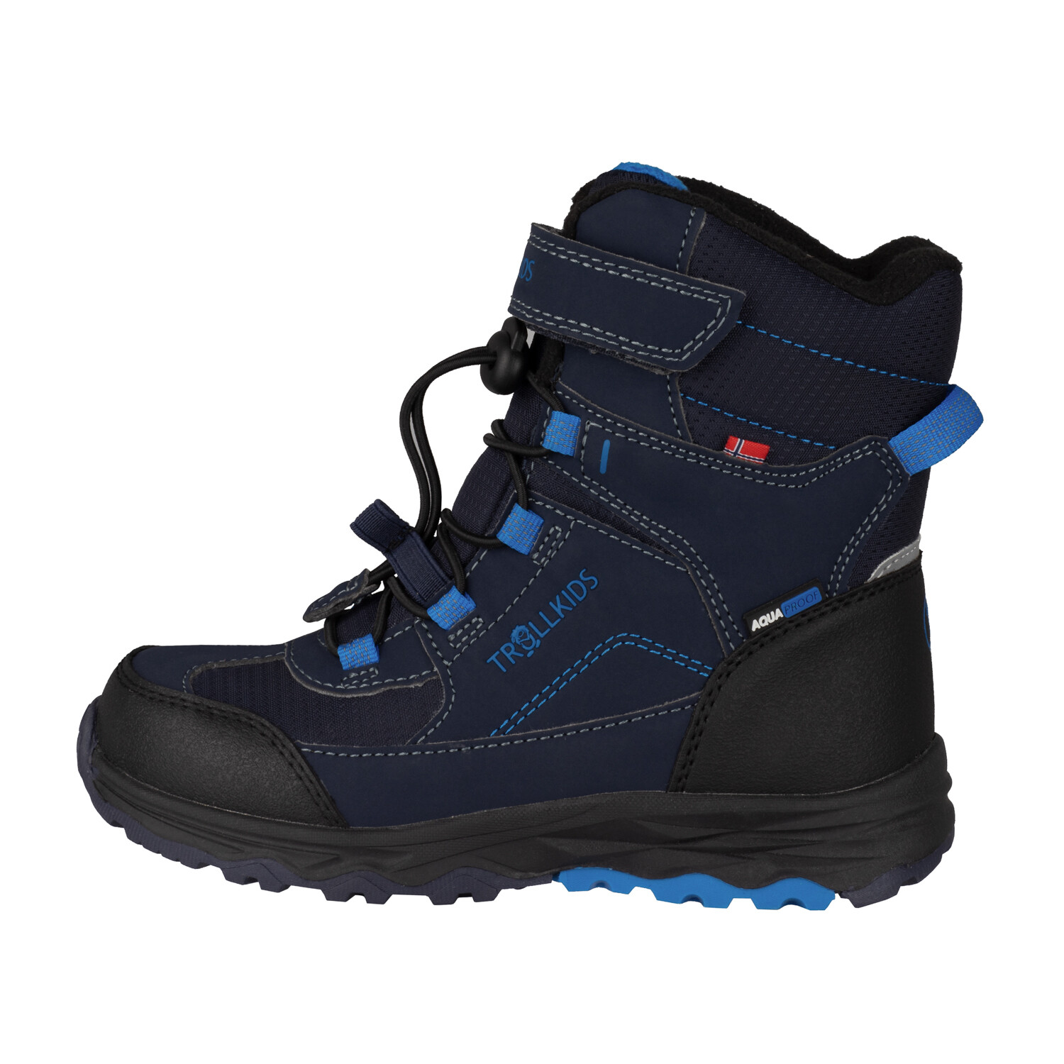 

Сапоги Trollkids Winterschuhe Hafjell, цвет Marine/Mediumblau/Schwarz
