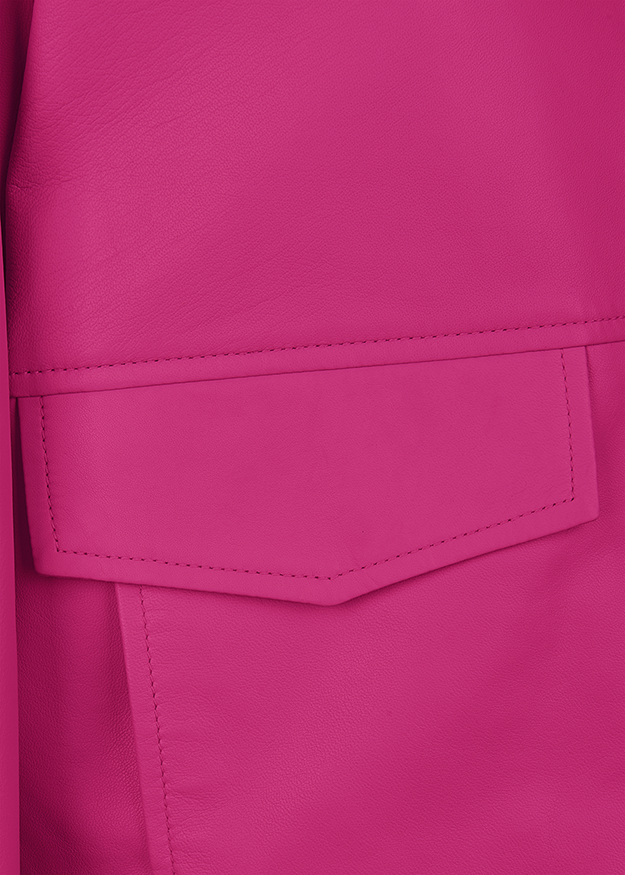 Кожаный пиджак RIANI, цвет pink kiss