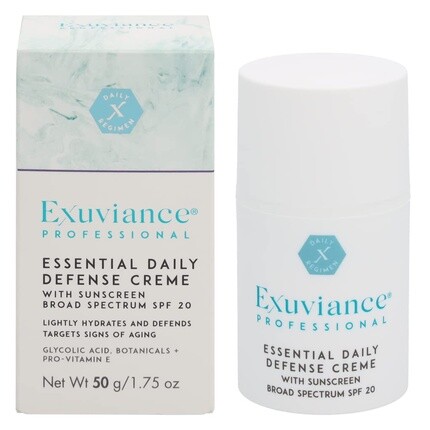 

Exuviance Essential Ежедневный защитный крем SPF20 50г, Серый