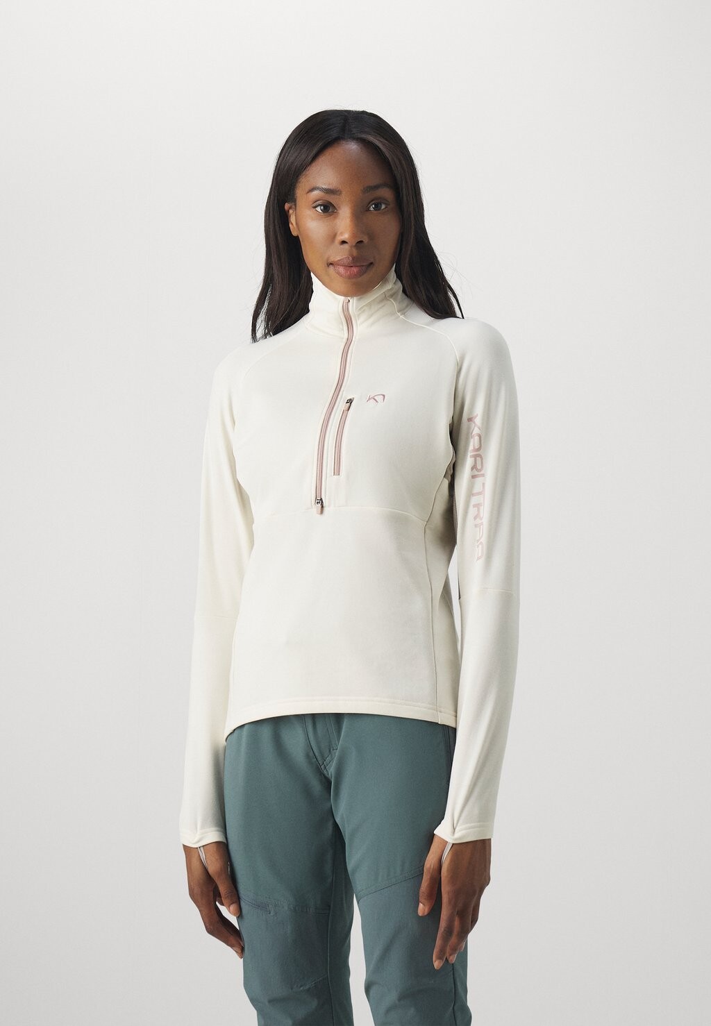 

Толстовка EMMA LONG SLEEVE Kari Traa, цвет white