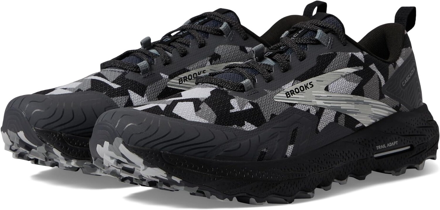 

Кроссовки Cascadia 17 Brooks, цвет Black/Ebony/Oyster