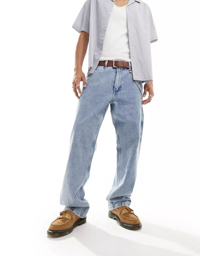 

Голубые плотничные джинсы Levi's Workwear 568 Stay Loose