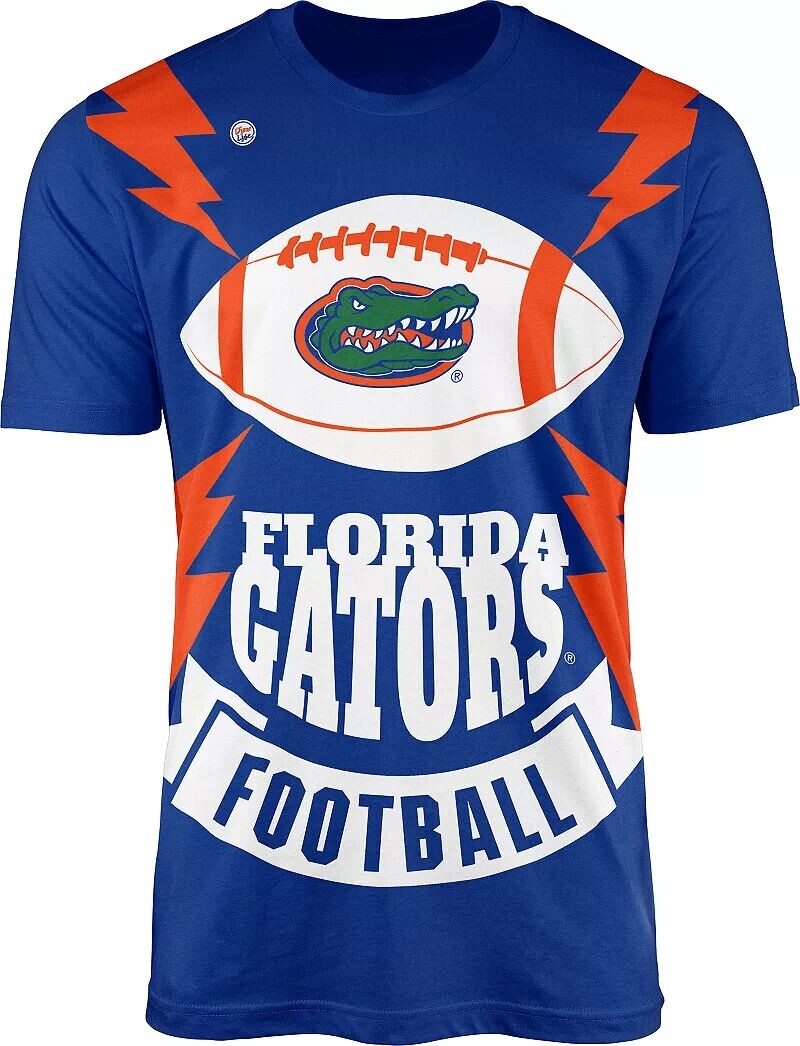 

Мужская футболка Dyme Lyfe Florida Gators Royal Football Bolt
