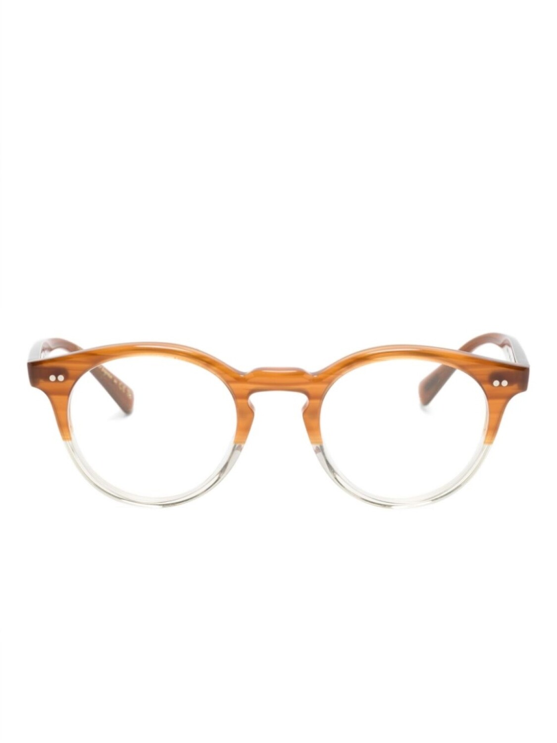 

Очки Romare в круглой оправе Oliver Peoples, коричневый