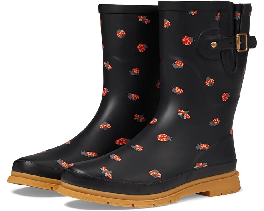 

Ботинки Western Chief Waterproof Mid Rain Boots, цвет Lucky Ladybug