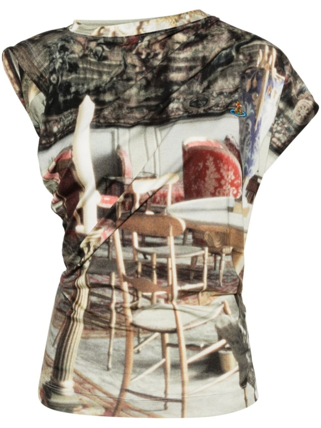 

Vivienne Westwood топ Hebo, нейтральный цвет