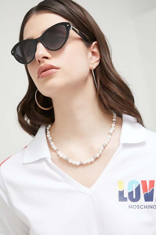 

Солнцезащитные очки Love Moschino, черный