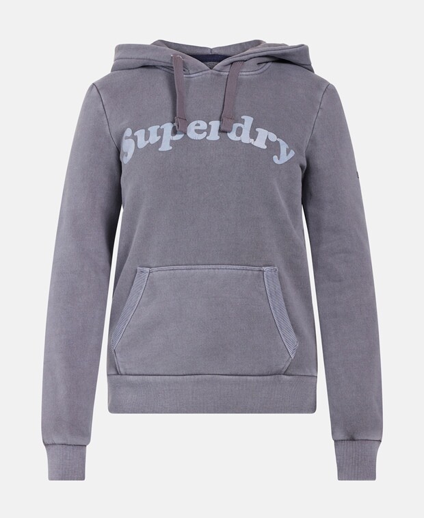 

Толстовка с капюшоном Superdry, темно-синий