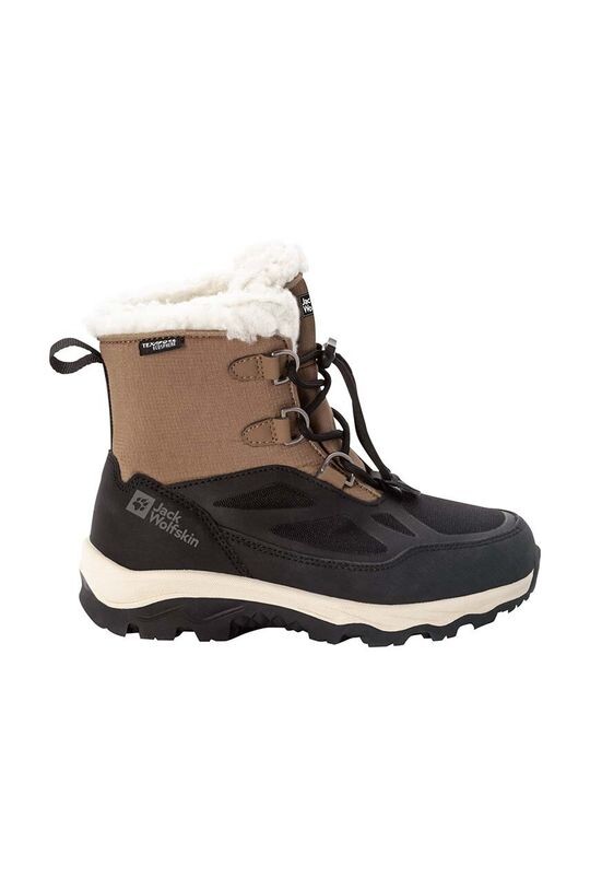 

Детская зимняя обувь Jack Wolfskin VOJO SHELL XT TEXAPORE MID, коричневый