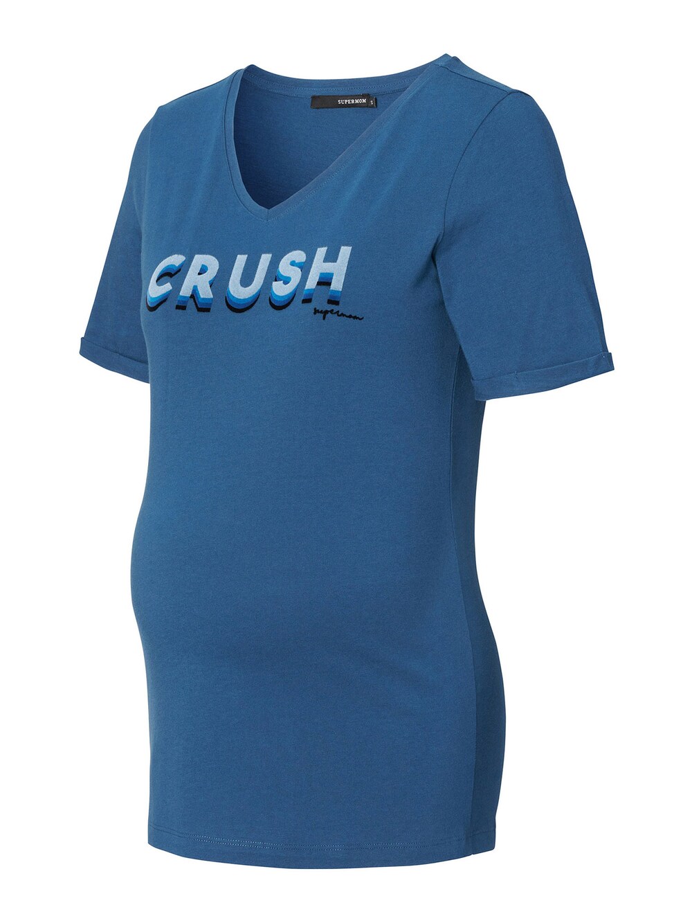 Рубашка Supermom Crush, синий/темно-синий/королевский синий/голубой printio кружка королевский синий