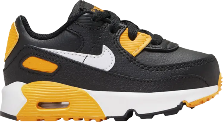 

Кроссовки Air Max 90 Leather TD 'Black University Gold', черный