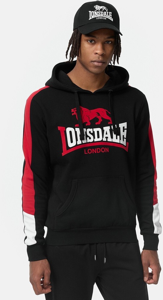 

Толстовка Lonsdale Hoodie Langwell, черный