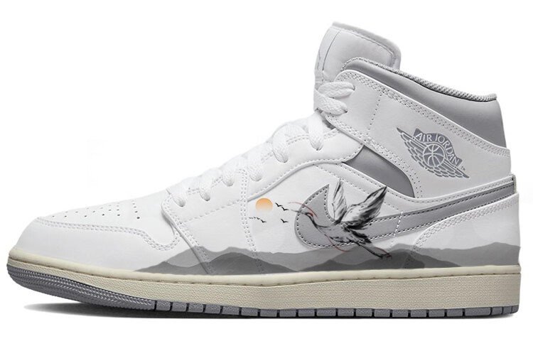 

Jordan Air Jordan 1 винтажные баскетбольные кроссовки мужские, Gray