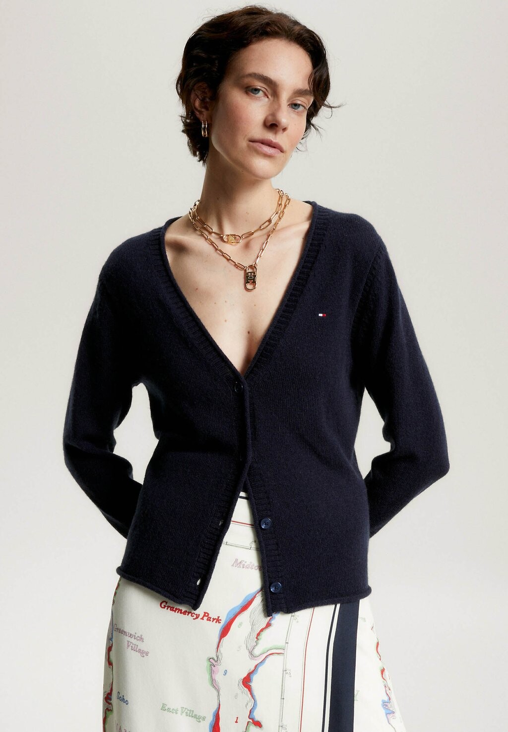 

Кардиган Tommy Hilfiger, Черный