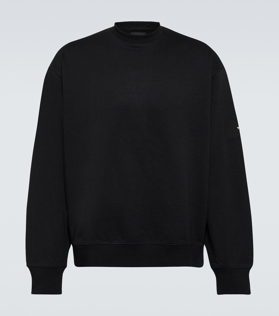 

Хлопковая толстовка Y-3, черный