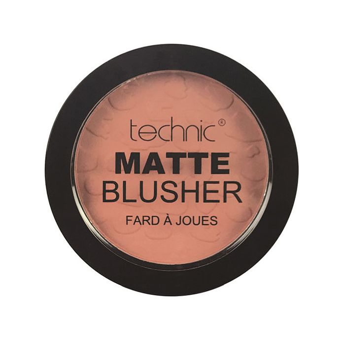 Румяна Colorete Matte Blusher Technic, BARELY THERE компактные румяна для лица matte